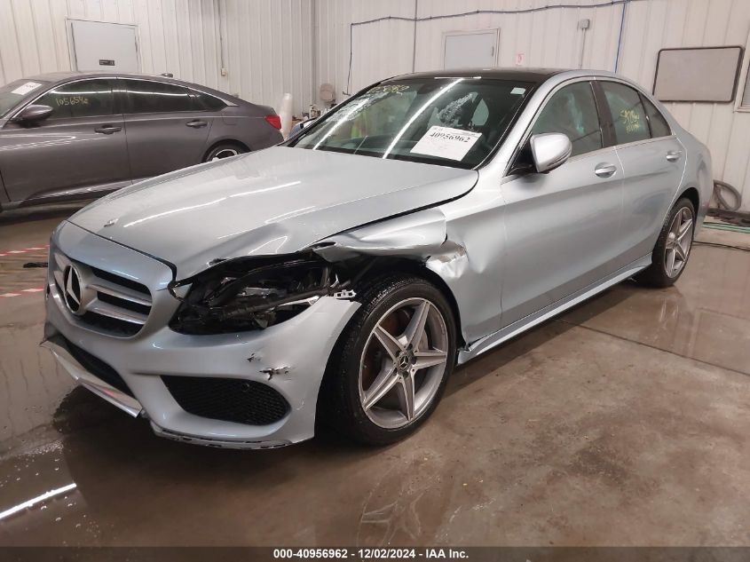 VIN 55SWF4KB6HU213433 2017 Mercedes-Benz C 300, 4Ma... no.2