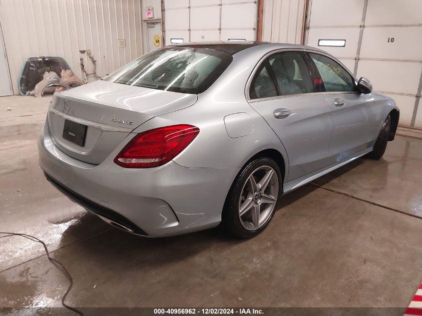 VIN 55SWF4KB6HU213433 2017 Mercedes-Benz C 300, 4Ma... no.4