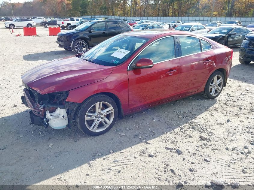 VIN YV140MFC0F1307255 2015 Volvo S60, T5 Premier Plus no.2