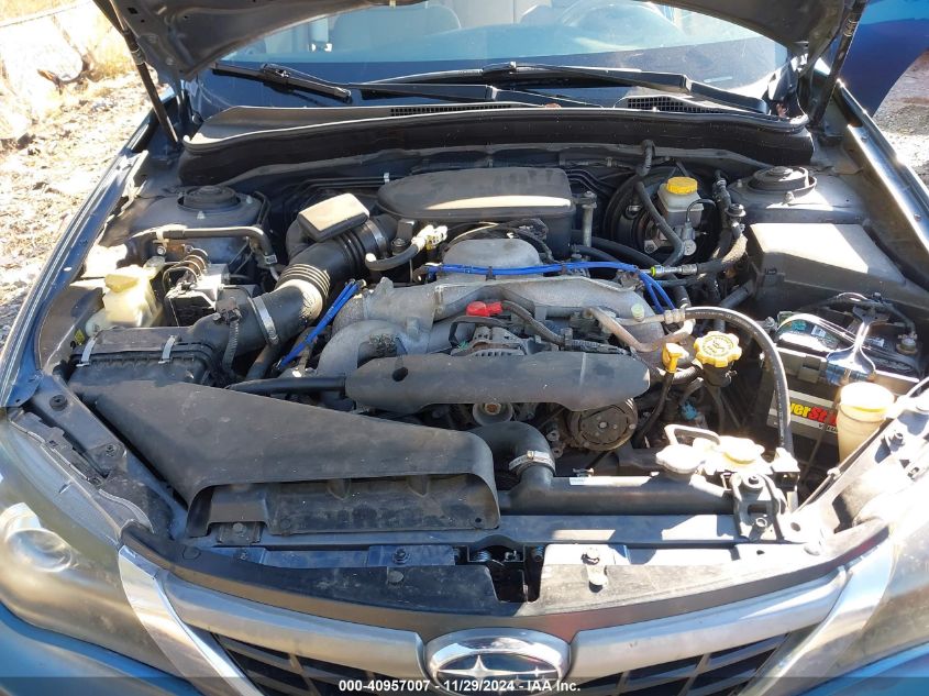 2008 Subaru Impreza 2.5I VIN: JF1GH61618H816697 Lot: 40957007