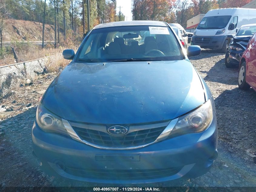 2008 Subaru Impreza 2.5I VIN: JF1GH61618H816697 Lot: 40957007