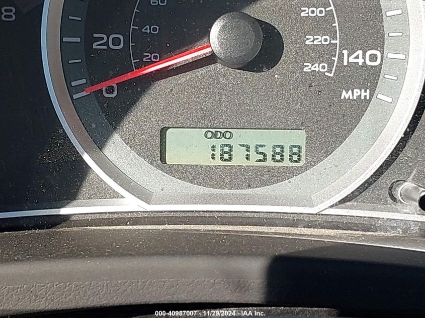 2008 Subaru Impreza 2.5I VIN: JF1GH61618H816697 Lot: 40957007