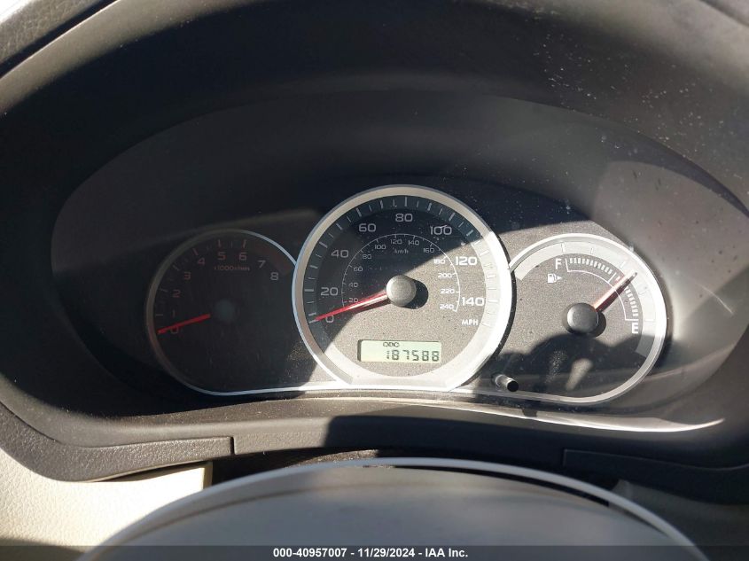 2008 Subaru Impreza 2.5I VIN: JF1GH61618H816697 Lot: 40957007