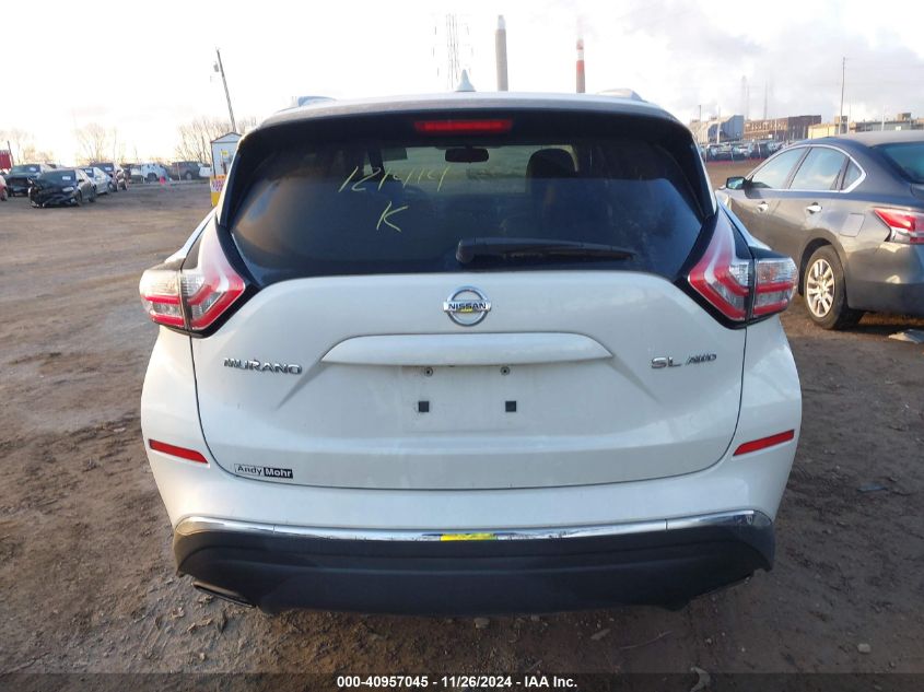 VIN 5N1AZ2MH5HN121414 2017 Nissan Murano, SL no.16