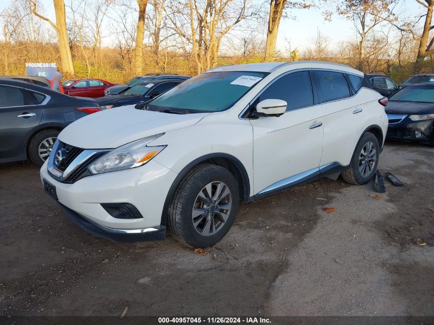 VIN 5N1AZ2MH5HN121414 2017 Nissan Murano, SL no.2