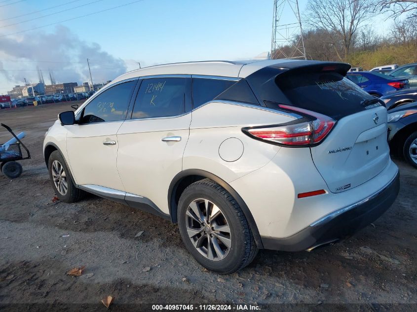 VIN 5N1AZ2MH5HN121414 2017 Nissan Murano, SL no.3