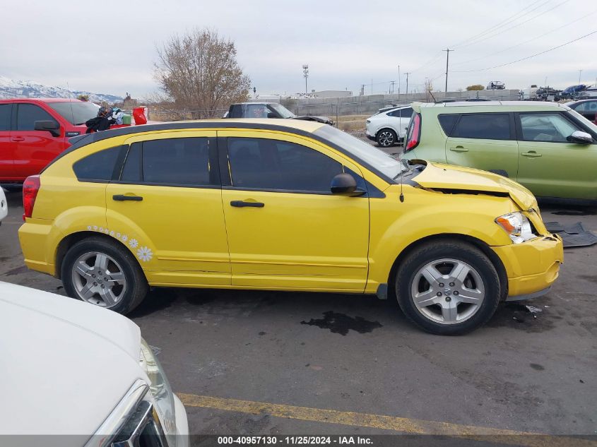 2007 Dodge Caliber Sxt VIN: 1B3HB48B77D562105 Lot: 40957130