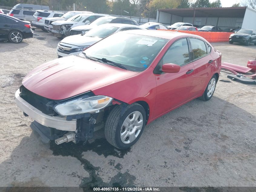 VIN 1C3CDFAA6DD247070 2013 Dodge Dart, SE no.2