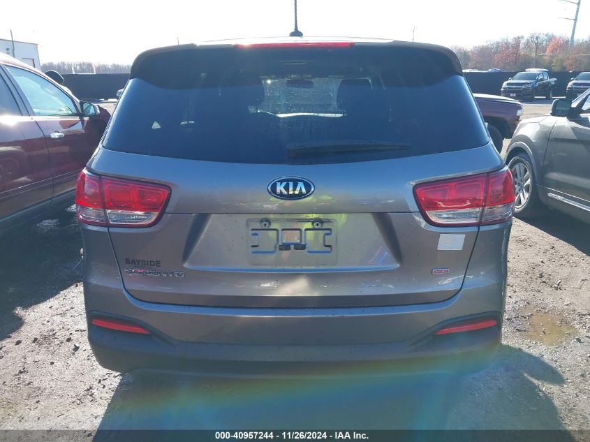 2016 Kia Sorento 2.4L L VIN: 5XYPG4A38GG124791 Lot: 40957244