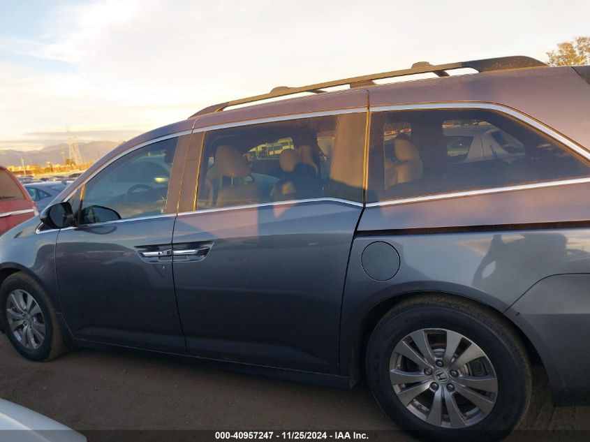 VIN 5FNRL5H60EB100242 2014 Honda Odyssey, Ex-L no.14