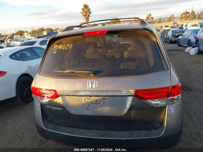 VIN 5FNRL5H60EB100242 2014 Honda Odyssey, Ex-L no.16