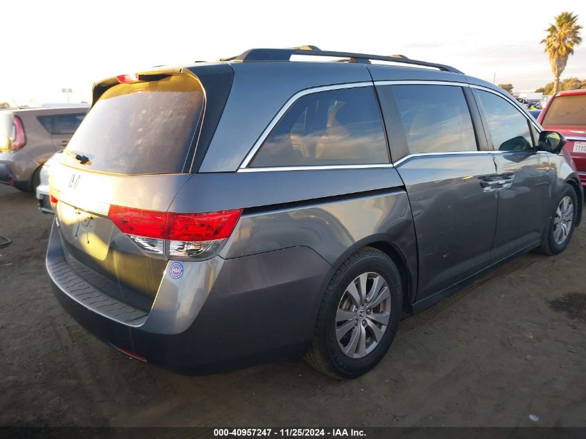 VIN 5FNRL5H60EB100242 2014 Honda Odyssey, Ex-L no.4