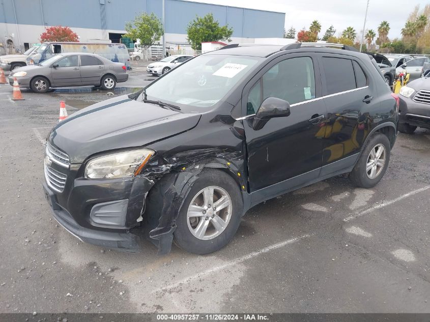 VIN KL7CJLSB1FB081272 2015 CHEVROLET TRAX no.2