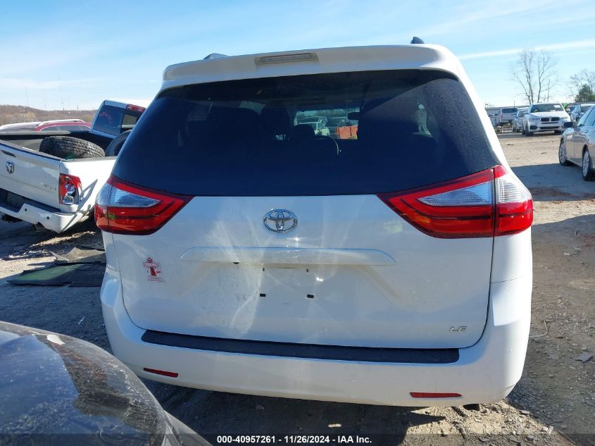 VIN 5TDKZ3DCXHS862896 2017 Toyota Sienna, Le 8 Pass... no.16