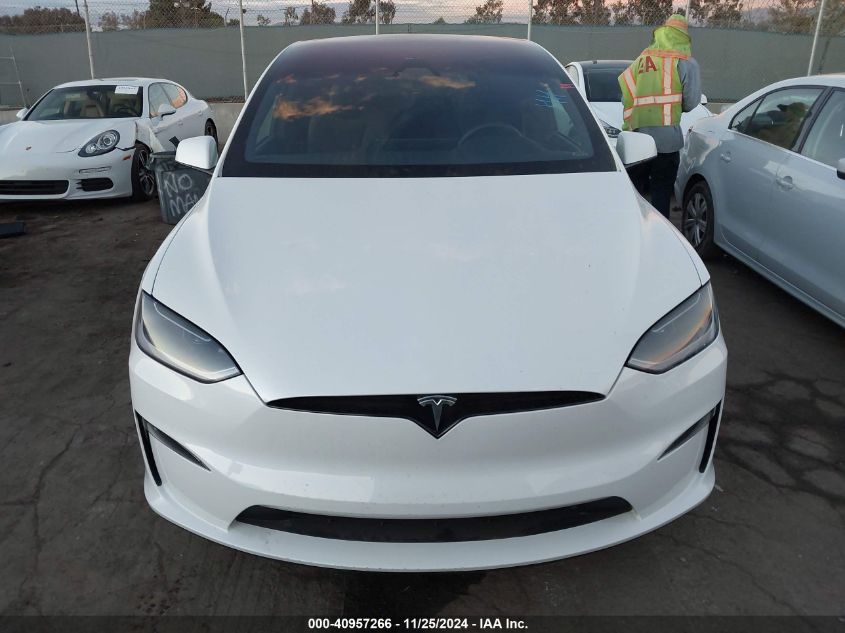 2023 Tesla Model X Dual Motor All-Wheel Drive/Standard Range VIN: 7SAXCAE56PF413152 Lot: 40957266