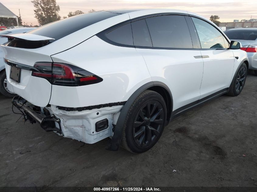 VIN 7SAXCAE56PF413152 2023 Tesla Model X, Dual Moto... no.4