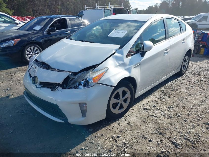 VIN JTDKN3DU0F0422254 2015 Toyota Prius, Two no.2