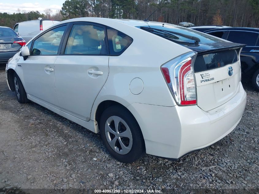 VIN JTDKN3DU0F0422254 2015 Toyota Prius, Two no.3