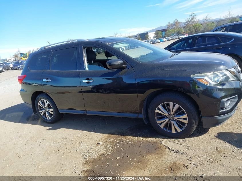 2017 Nissan Pathfinder S VIN: 5N1DR2MN8HC601607 Lot: 40957320