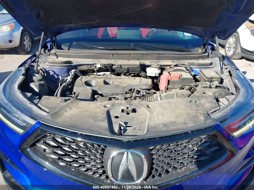 VIN 5J8TC1H6XKL001162 2019 Acura RDX, A-Spec Package no.9