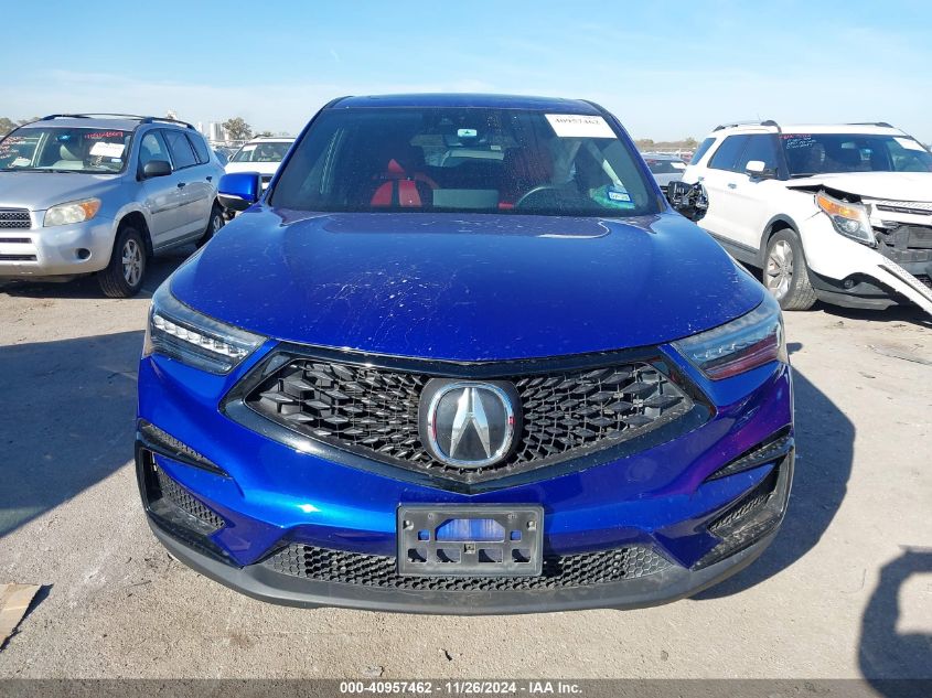 VIN 5J8TC1H6XKL001162 2019 Acura RDX, A-Spec Package no.11