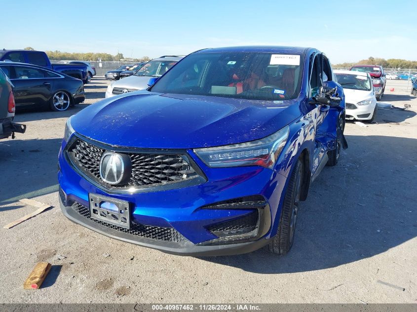 VIN 5J8TC1H6XKL001162 2019 Acura RDX, A-Spec Package no.2