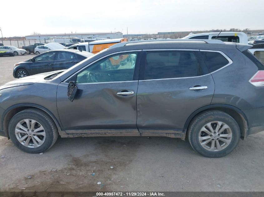 VIN 5N1AT2MKXFC849946 2015 Nissan Rogue, SV no.14