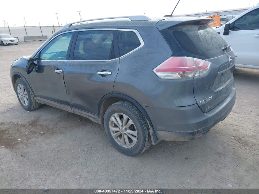 VIN 5N1AT2MKXFC849946 2015 Nissan Rogue, SV no.3