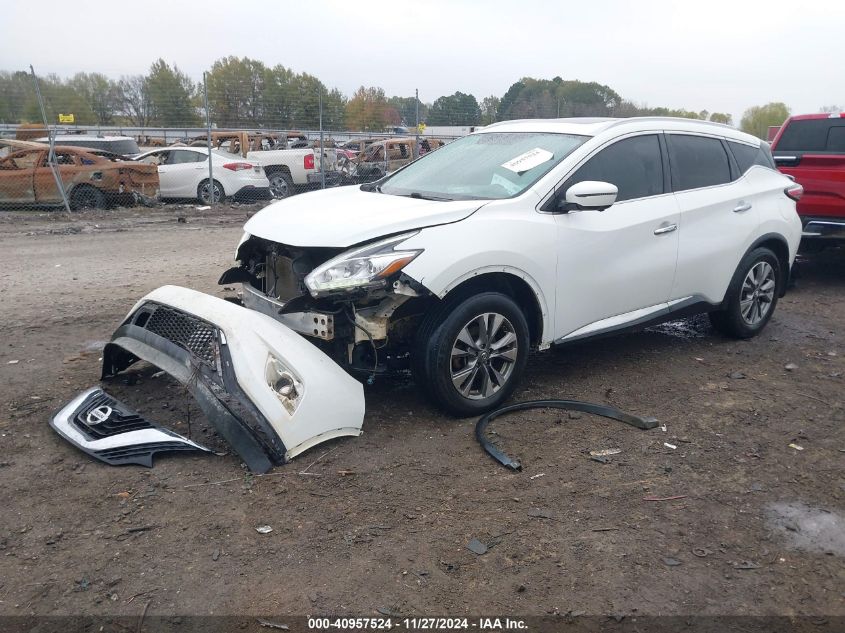 VIN 5N1AZ2MG6GN149891 2016 Nissan Murano, SL no.2