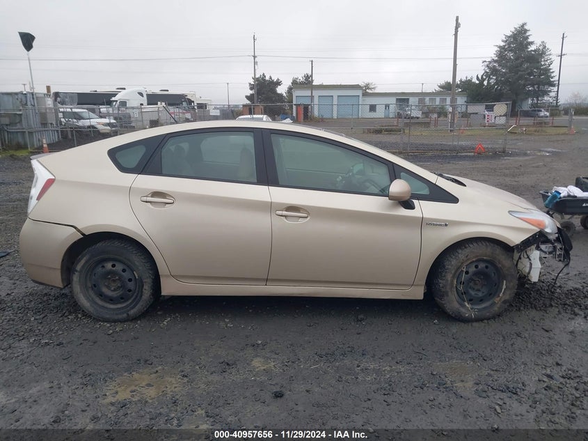 2011 TOYOTA PRIUS VIN: JTDKN3DU6B1407097