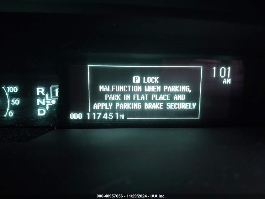 2011 TOYOTA PRIUS VIN: JTDKN3DU6B1407097