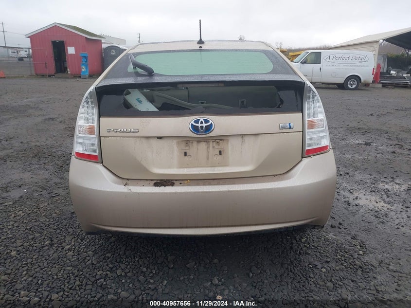 2011 TOYOTA PRIUS VIN: JTDKN3DU6B1407097