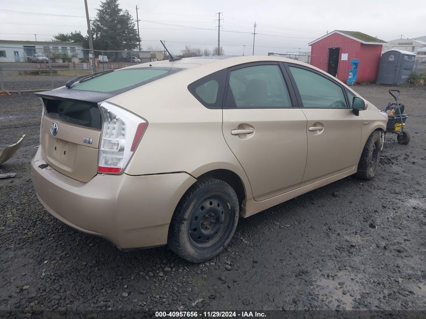 2011 TOYOTA PRIUS VIN: JTDKN3DU6B1407097