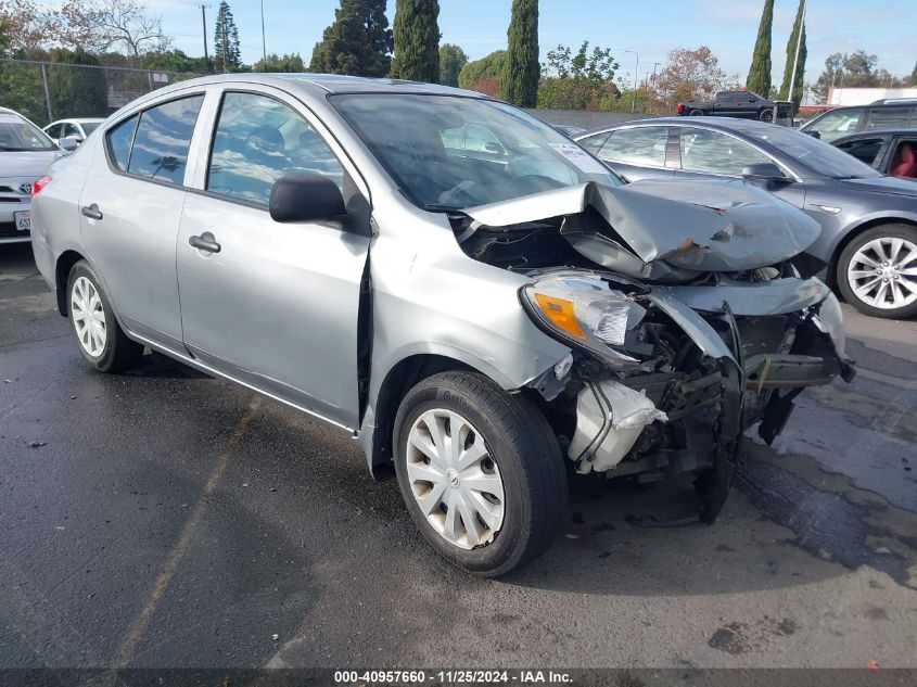 VIN 3N1CN7AP0EL853739 2014 Nissan Versa, 1.6 S+ no.1