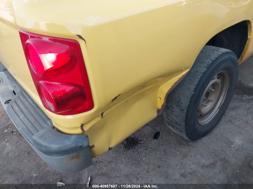 2006 Dodge Dakota Laramie/St VIN: 1D7HE22K26A702614 Lot: 40957687