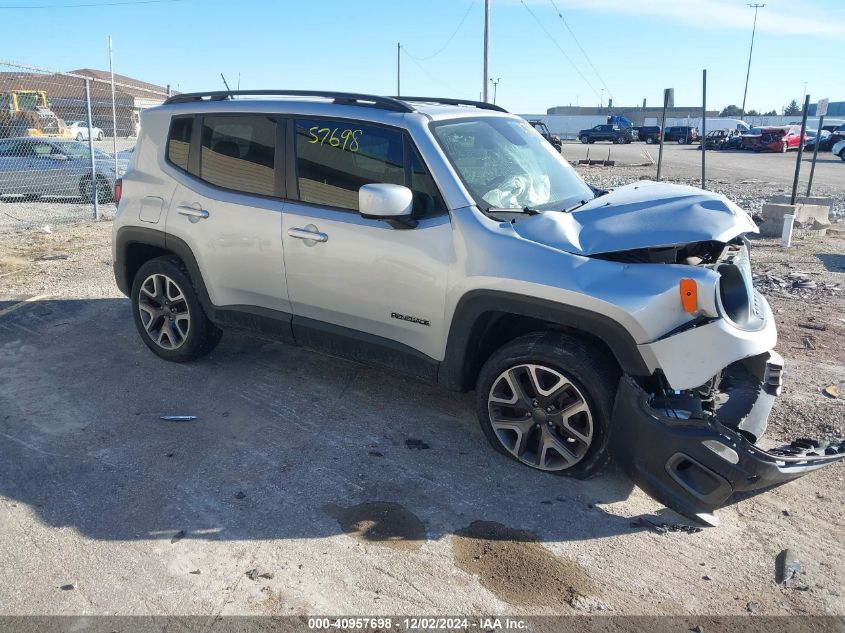 VIN ZACCJBBB6HPF37532 2017 Jeep Renegade, Latitude 4X4 no.1