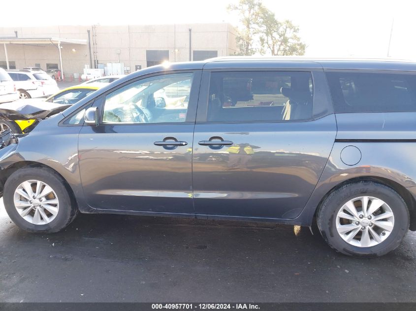 2016 Kia Sedona Lx VIN: KNDMB5C14G6197243 Lot: 40957701