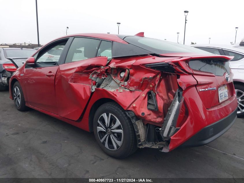 VIN JTDKARFP7J3080217 2018 Toyota Prius, Prime Plus no.6