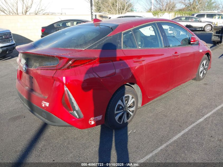 VIN JTDKARFP7J3080217 2018 Toyota Prius, Prime Plus no.4