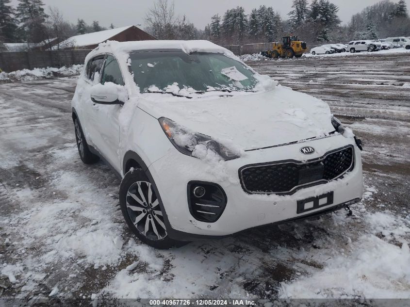 VIN KNDPNCAC5H7145581 2017 KIA Sportage, EX no.1