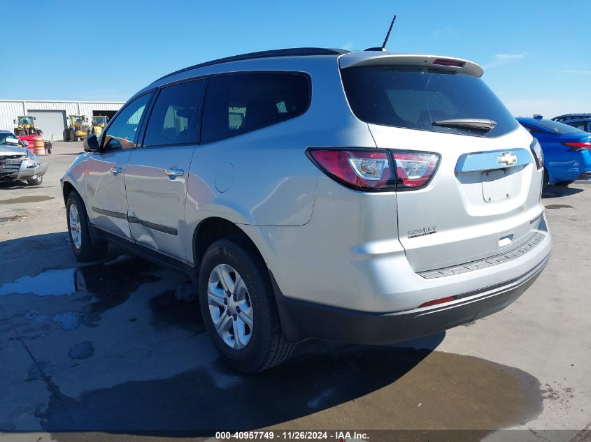 VIN 1GNKRFED5GJ296464 2016 Chevrolet Traverse, LS no.3