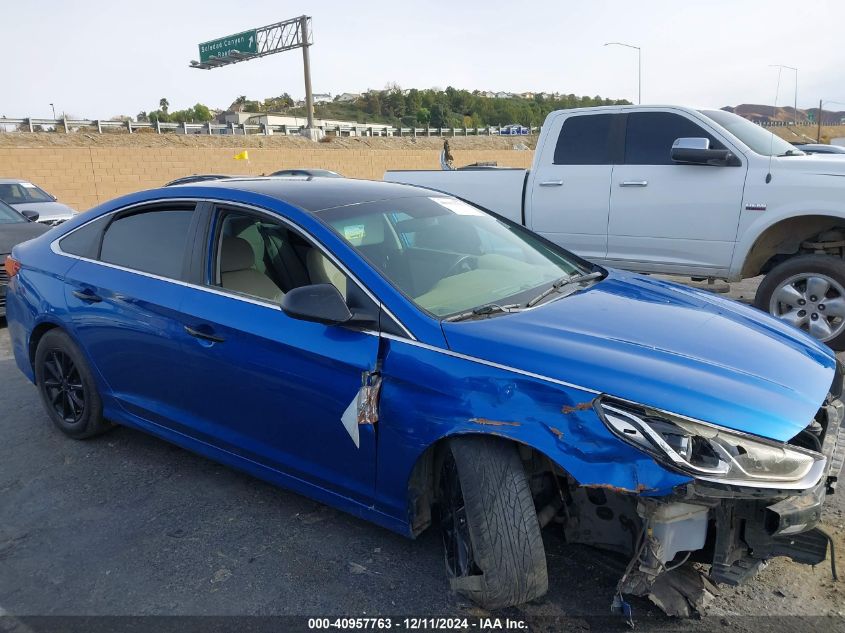 VIN 5NPE24AF6JH658257 2018 Hyundai Sonata, SE no.13