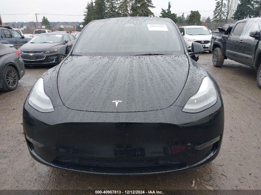 2023 Tesla Model Y Awd/Long Range Dual Motor All-Wheel Drive VIN: 7SAYGDEE8PF970235 Lot: 40957813