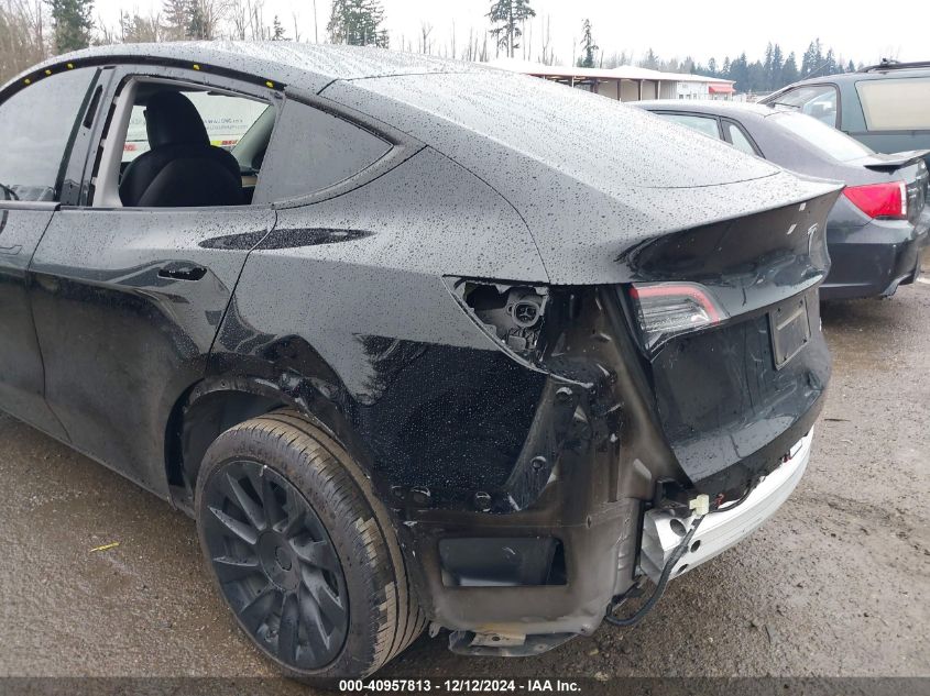 2023 Tesla Model Y Awd/Long Range Dual Motor All-Wheel Drive VIN: 7SAYGDEE8PF970235 Lot: 40957813