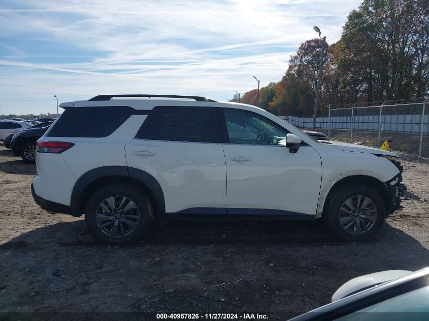 2022 Nissan Pathfinder Sv 2Wd VIN: 5N1DR3BA8NC228893 Lot: 40957826