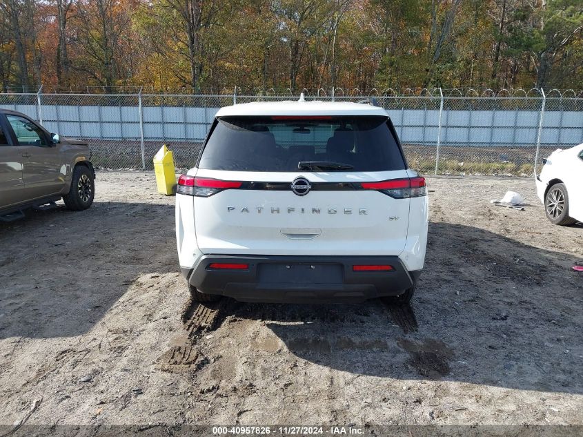 2022 Nissan Pathfinder Sv 2Wd VIN: 5N1DR3BA8NC228893 Lot: 40957826