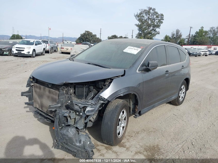 Vin: 3czrm3h3xdg705718, lot: 41447635, honda cr-v lx 20132