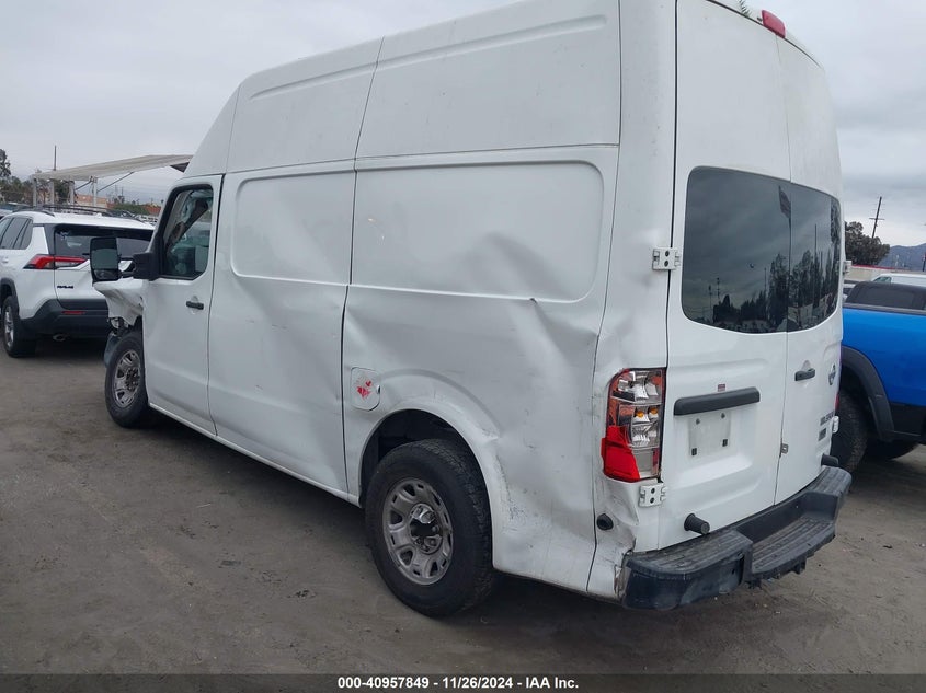 Vin: 1n6af0ly3en108902, lot: 41447645, nissan nv cargo nv2500 hd s v8/sv v8 20143