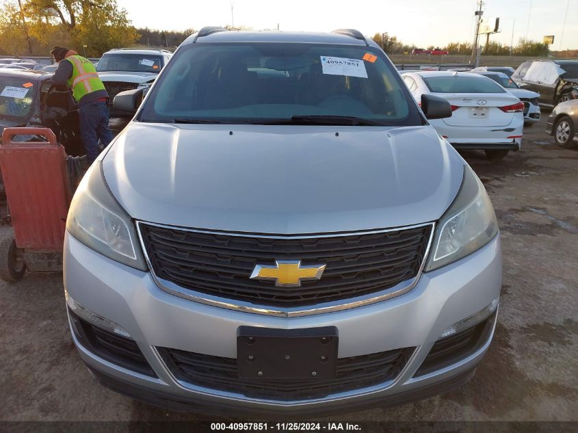 2015 Chevrolet Traverse Ls VIN: 1GNKRFED2FJ335722 Lot: 40957851