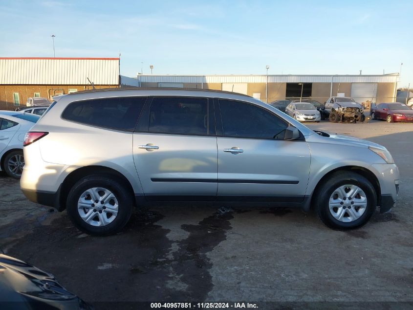 2015 Chevrolet Traverse Ls VIN: 1GNKRFED2FJ335722 Lot: 40957851